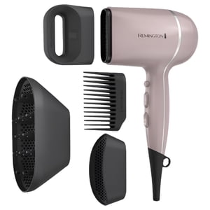 Remington Pro Wet2Style Ionic Hair Dryer with 4 Attachments