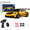 D43-01/Q1/Yellow, variant on D43-02 1:43 Scale 2.4G Full Proportional 4WD RC Drift Car with Gyro High Speed Alloy Chassis Silent Bearings Adjustable LED Lighting Remote Control Race Car