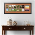 thumbnail image 2 of ArtToFrames Collage Photo Picture Frame with 1 - 5x7 and 14 - 2.5x3.5 Openings, Framed in Black with Red Orange and Black Mats (CDM-3926-249), 2 of 8