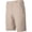 Beige, variant on TGW Men's Flat Front Stretch Waist Performance 11.25In Golf Shorts for Golfing Grey 36
