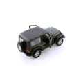 thumbnail image 6 of 2007 Jeep Wrangler Rubicon Hardtop, Dark Green - Welly 22489H/4D - 1/24 scale Diecast Model Toy Car, 6 of 6