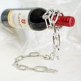 thumbnail image 4 of Decoración de cocina para el hogar Estante para botellas de vino con cadena mágica, 4 of 5