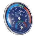 thumbnail image 1 of Termómetro higrómetro para interiores y exteriores de 5" Monitor de temperatura y humedad azul, 1 of 5