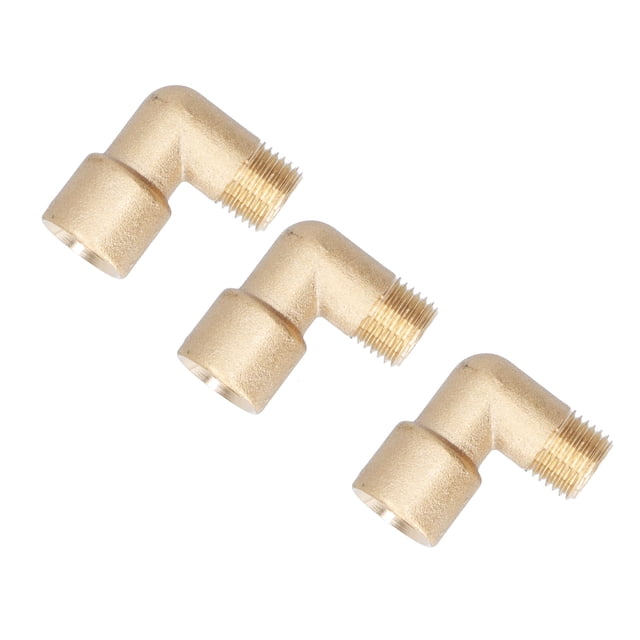 Male Reducing Elbow,3Pcs Male Reducing Elbow Elbow Air Water Elbow Luxury Finish