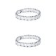thumbnail image 4 of Minnieouse de cerámica Brazaletes de eslabones de acero inoxidable Estilo simple Mujeres Hombres Joyería Brazalete de 12 mm de ancho con hebilla Type1 NO1, 4 of 6