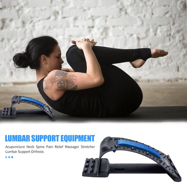 Masajeador de acupuntura Camilla Soporte lumbar Corrector de alivio del dolor (Azul) Ndcxsfigh Nuevos Originales