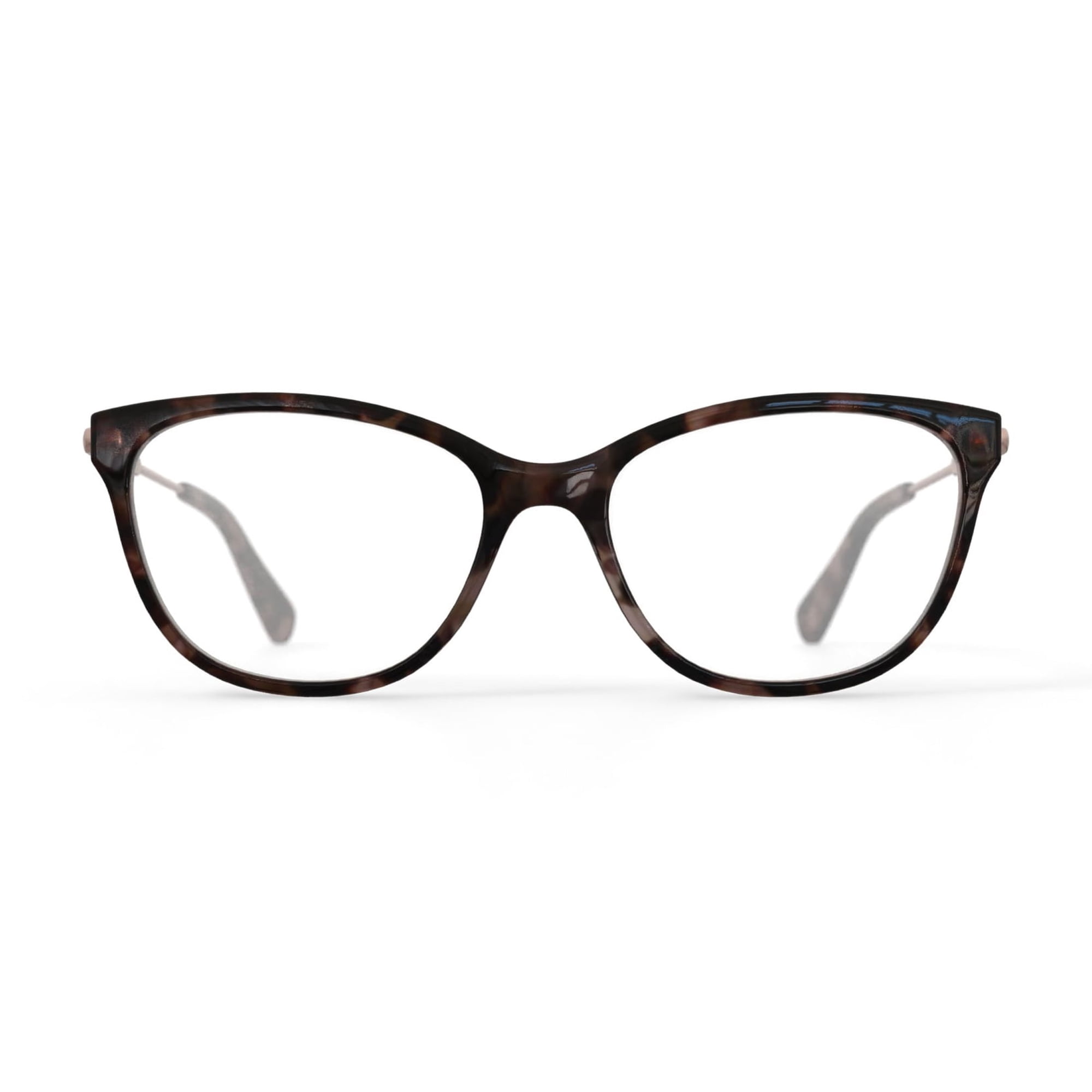 Kenneth Cole Women's KC0839-1 Square Prescription Eyeglasses with Case, Purple Tortoise
