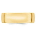thumbnail image 2 of Solid 14k Yellow Gold 7mm Comfort Fit Wedding Band Size 9, 2 of 3