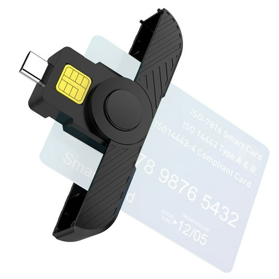 Type-C Common Access ABS CAC Card Reader for Secure Digital Authentication for Windows