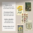 thumbnail image 3 of Vintage Aesthetic Wall Collage Kit - 50 Mini Botanical Collage Art Posters (4X6Inch), for Photo Wal, 3 of 5