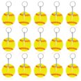 thumbnail image 1 of 15PCS Softball Baseball Acrylic Keychain Blank with Tassel, Party Gift, Yellow, 1 of 5