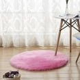 thumbnail image 7 of Luxury Round Area Rugs for Bedroom Kids Nursery Rug Super Soft Living Room Home Shaggy Carpet, 7 of 7