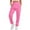 Pinky, variant on LLYwey Full Length Pants For Women Casual Women Sports Pants Trousers Jogging Sweatpants Jogger Pants Female Hiking Pants Lightweight Long Pant Style H2562 Black L