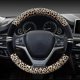 thumbnail image 2 of Car Steering Wheel Cover Plush Vehicle Steering Wheel Protector Universal for Auto/Truck/SUV/Van Diameter 38cmLeopard Print, 2 of 4