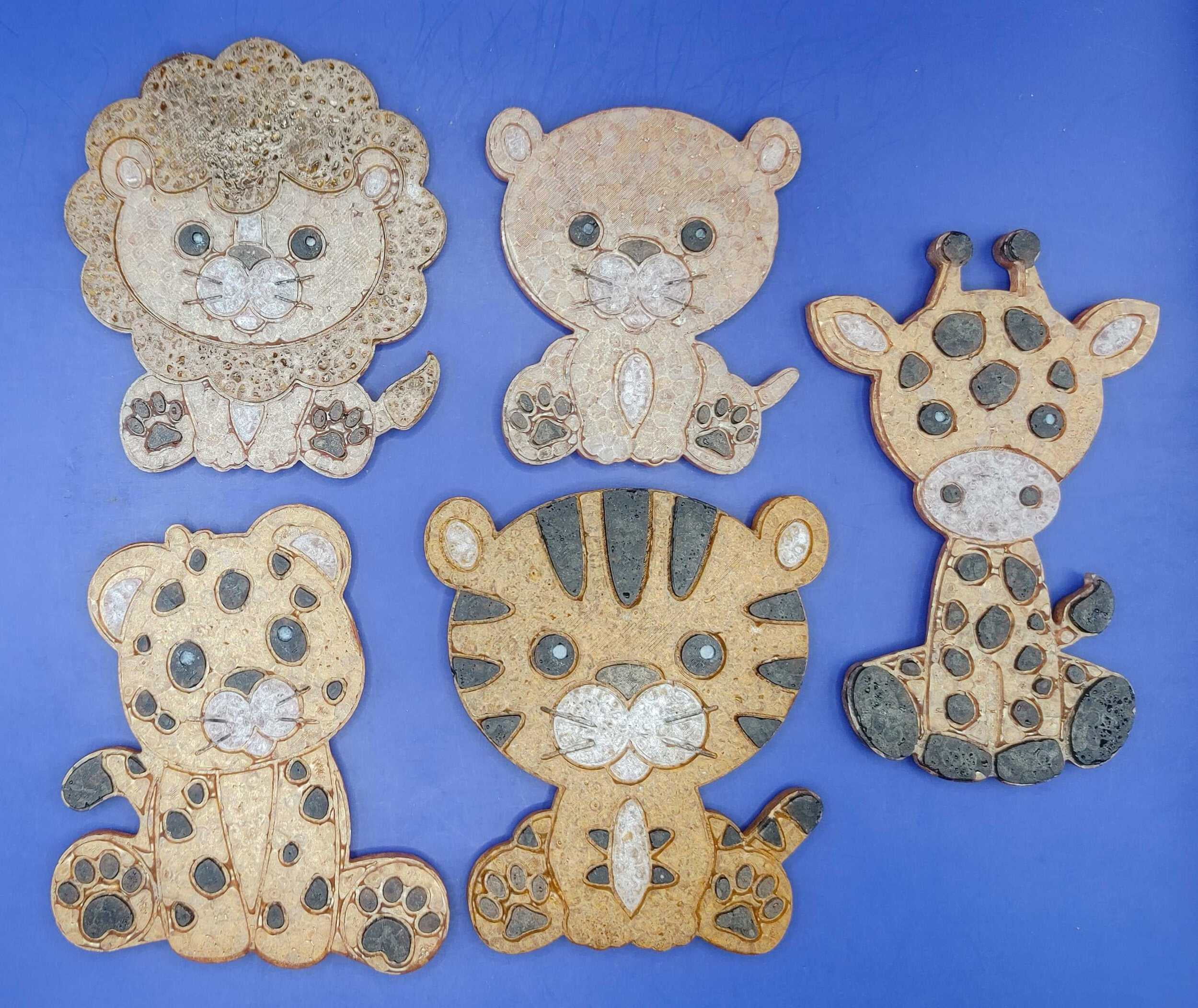 Baby Cheetah Silicone Freshie Mold