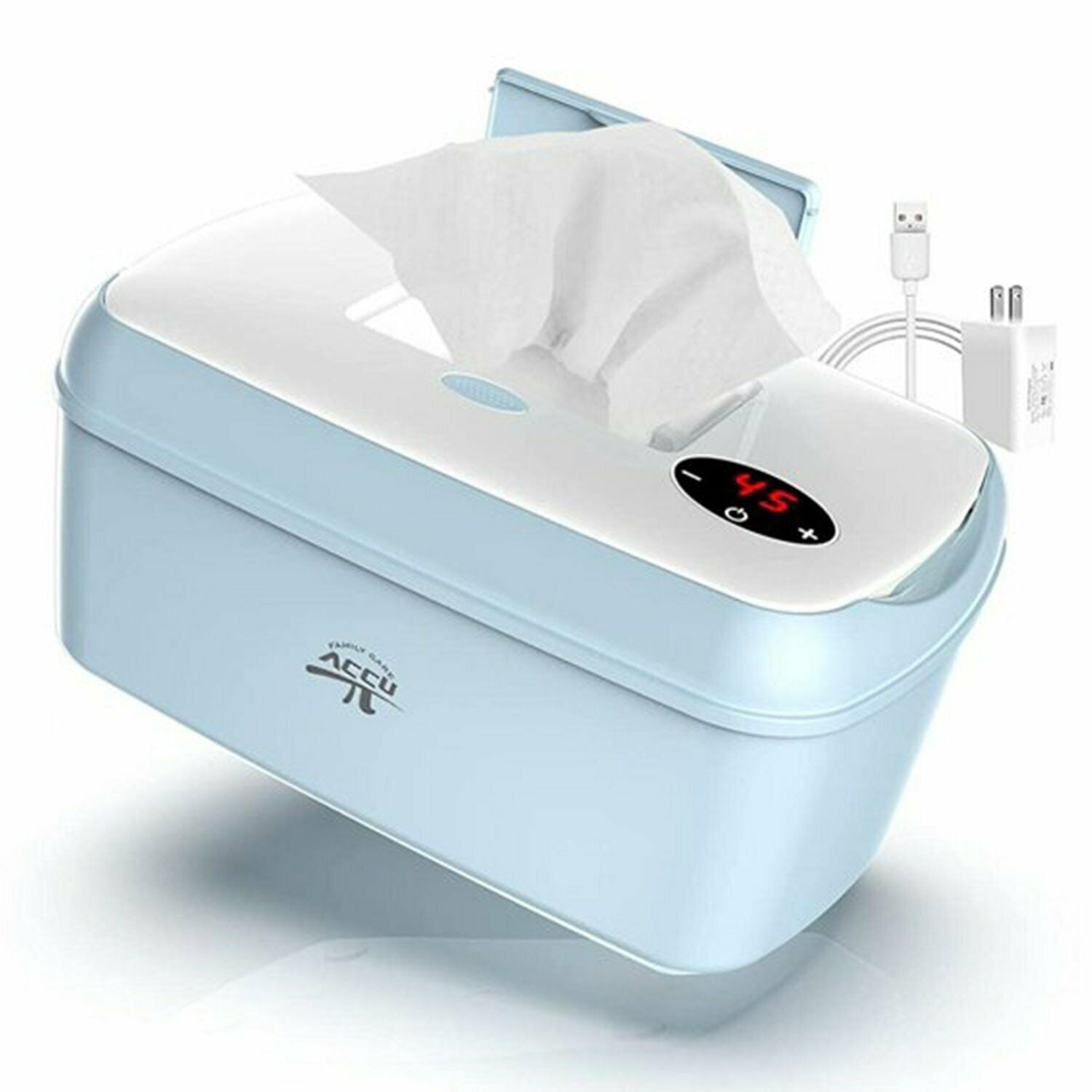 Household Warmer Baby Wet Wipes Dispenser Constant Temperature Heating Box 