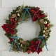 thumbnail image 3 of Árbol de Navidad Guirlanda 48 Piezas de Borgoña Terciopelo Árbol de Navidad Arco Puerta Corona Decoración Retro Corona Arco Decoración Árbol de Navidad, 3 of 7