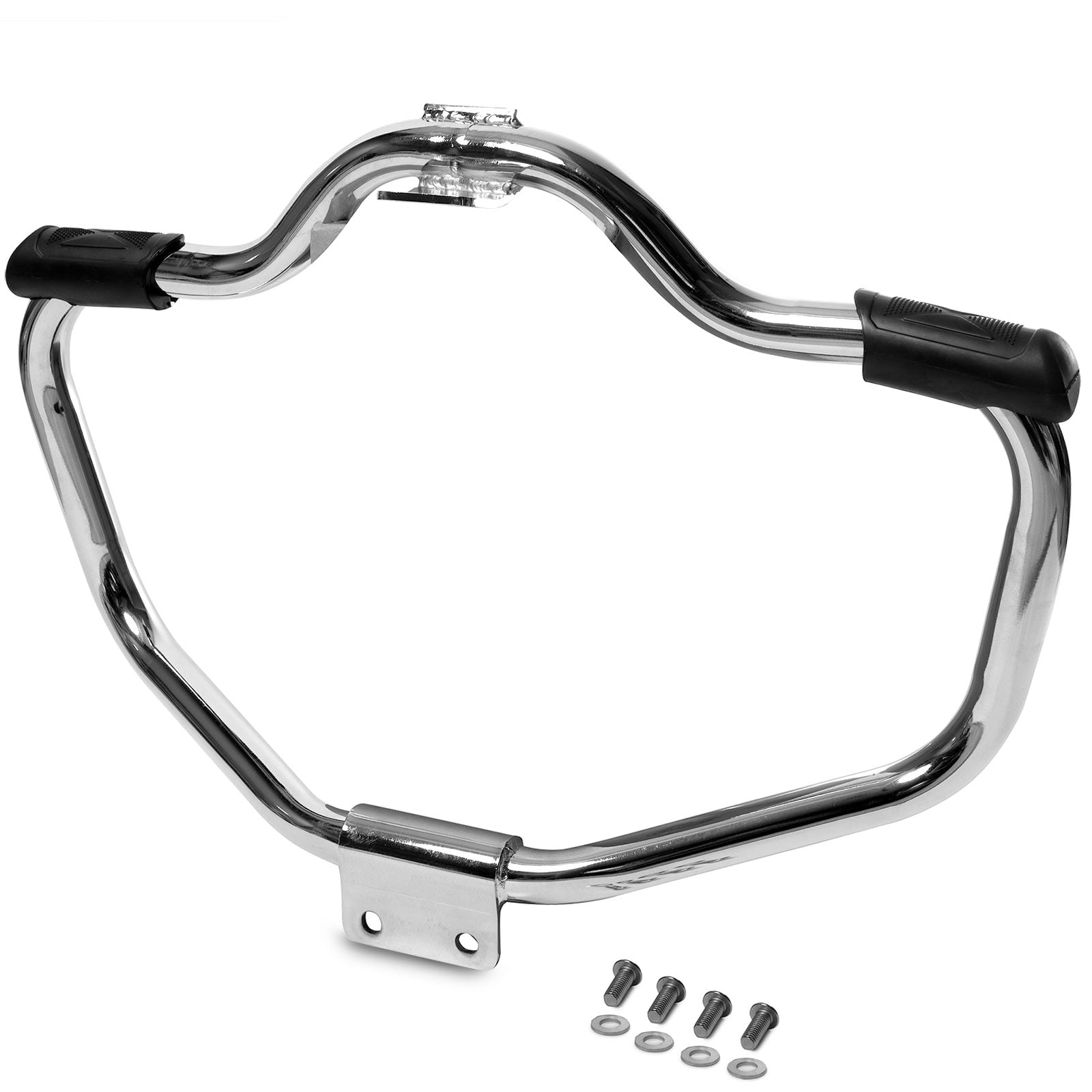 Krator Engine Guard Highway Mustache Crash Bar Compatible with Harley