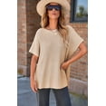 thumbnail image 1 of a.Jesdani Soft Slit Tunic - Sizes 4-18, Plus Sizes, Comfort Fit, 1 of 8