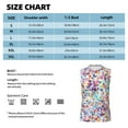 thumbnail image 6 of JUNZAN Colorful Watercolor Dots Men's Sleeveless T Shirts,Sleeveless Muscle Shirts,Sizes S-3XL, 6 of 8