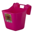 thumbnail image 1 of Little Giant 12 Quart Mountable Livestock & Pet Hook Over Feeder, Hot Pink, 1 of 4