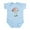 Sky Blue, variant on CafePress - Gothic Mushroom Infant Bodysuit - Baby Light Bodysuit, Size Newborn - 24 Months