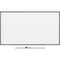 thumbnail image 2 of Quartet Silhouette Porcelain Magnetic Dry-Erase Board, 74" x 42", Charcoal Aluminum Frame, 2 of 3