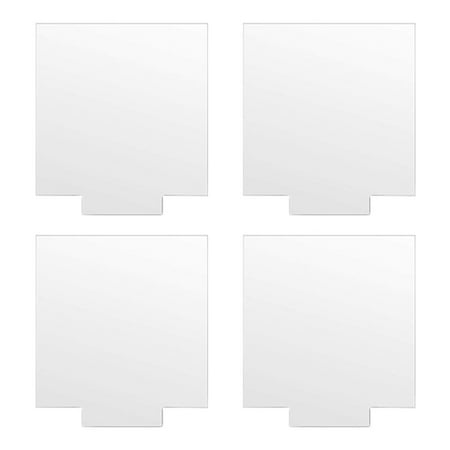 

4pcs/pack Acrylic Plate Romantic DIY Display Party Led Light Sheet Board Sign