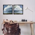 thumbnail image 2 of Stupell Industries Sublime Outdoor Weather Landscape Landscape Painting Black Floater Framed Canvas Art Print Wall Art, 18 x 18, Set of 2, 2 of 9