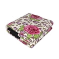 thumbnail image 2 of KLL Rose Mix Leopard 4 Print Fleece Throw Blanket, Horizontal Fleece Bedding Cute Soft Blankets Comfy Fleece Flannel Plush Home Decor for Couch & Bed -60"x50", 2 of 9