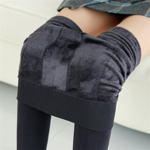 cllios Fleece Lined Leggings Women Winter Warm Thermal Leggings High Waisted Slim Stretchy Tights Pants Sherpa Workout Pants