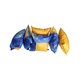 thumbnail image 2 of Set 6 Cojines Decorativos 4 Decorados 2 Lisos Amarillo Azul, 2 of 3