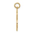 thumbnail image 2 of 14k Or Jaune Dollar Signe Collier Pendentif Jeu, 2 of 7