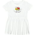 thumbnail image 3 of Inktastic Bee Future Big Sister Girls Baby Dress, 3 of 5