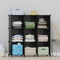 thumbnail image 4 of Cube Storage Organizer, Storage Cubes Shelves Bookshelf, Cube Closet Organizers and Storage, DIY Stackable Plastic Clothes Organizer Shelving for Bedroom, Home, 4 of 7