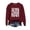 Wine, variant on Sweatshirt for Women No Hood Fall Winter Relaxed Fit Crewneck Long Sleeve Batwing Cold Shoulder with Pocket Graphic Pullover Cotton Pullover(Beige,S)