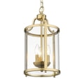 thumbnail image 6 of Golden Lighting Payton 3-light Pendant in Brushed Champagne Brass, 6 of 6