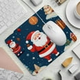 thumbnail image 2 of Santa Claus Gaming Mousepad Mouse Mat Desk Mat - Square, 8.3x9.8 Inch, Non-Slip Rubber Bottom, Printed, Suitable for Office and Gaming, 2 of 6