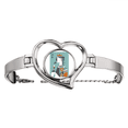thumbnail image 1 of Playing Cards ilustración q patron Pulsera pulsera de joyería en forma de corazón Unbranded M, 1 of 3