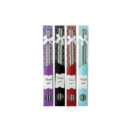 Silver Leaf Chopsticks - PAA Ess Hair Pick Chopsticks Silver 2pc
