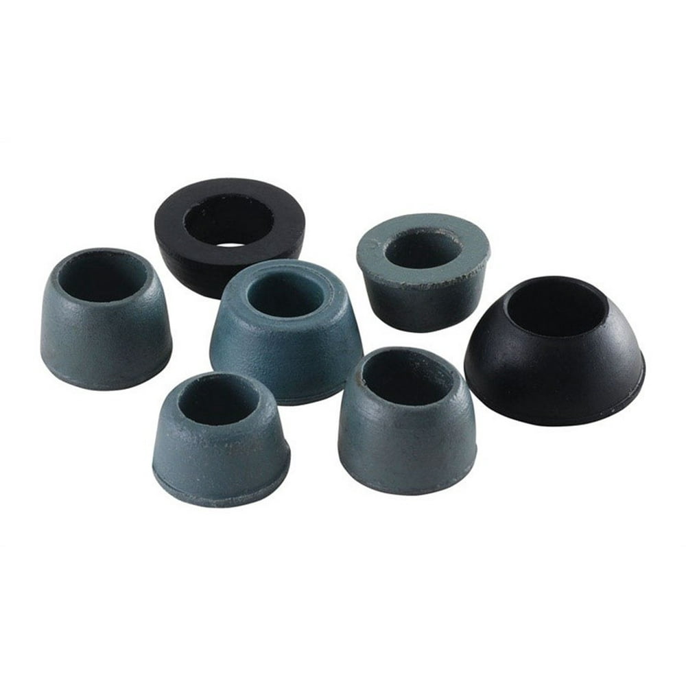 LDR 3/8 and 7/16 in. Dia. Rubber Assorted Cone Washers 7 pk
