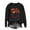 Black, variant on Meichang Womens Sweatshirt Thanksgiving Pumpkin Graphic Sweatshirts Long Sleeve Oversized Sweatshirts Crew Neck Loose Fit Holiday Sweatshirts