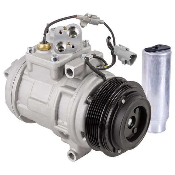 For Lexus LS400 1990 1991 1992 AC Compressor w/ A/C Drier - BuyAutoParts