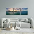 thumbnail image 4 of Epic Art 'Deerfield Beach, Florida' by Epic Portfolio, Acrylic Glass Wall Art, 3 Piece Set, 72" x 24", 4 of 8