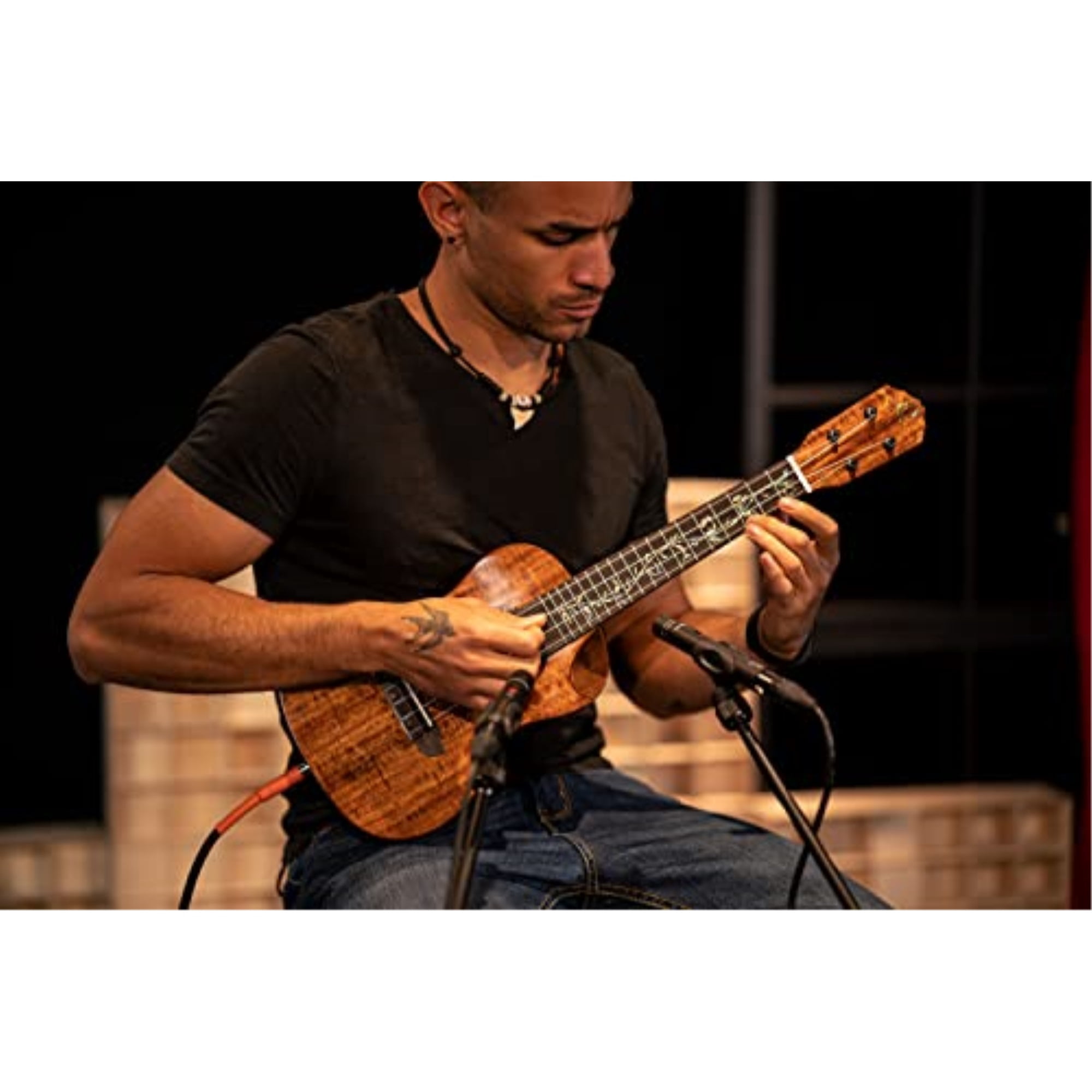 Elite Series Concert Acoustic-Electric Ukulele w/ Bag