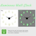 thumbnail image 5 of Flamenco dancer silhouette DIY creative Different Luminous Frameless Wall Clock Home Dance Decor Modern gifts - 47 inch, 5 of 6