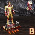 thumbnail image 1 of Marvel-figura de Acción clásica de Iron Man MK42 Mark XLI, juguete Original ZD de Los Vengadores, Tony Stark Legends, 7 ", 2021 Fivean unisex, 1 of 2