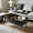 Black, variant on CONCETTA Modern Lift-Top Coffee Table for Living Room - Adjustable Height Convertible Center Table with Storage, Espresso Finish, Black