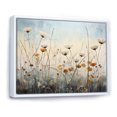 thumbnail image 2 of Designart "Wonderland Of Minimalist Wildflowers I" Meadow Floater Framed Canvas Art Print, 2 of 5
