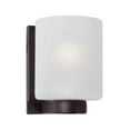 thumbnail image 2 of 5142-01-32-Forte Lighting-Mona - 1 Light Wall Sconce-7.25 Inches Tall and 5 Inches Wide-Antique Bronze Finish, 2 of 4